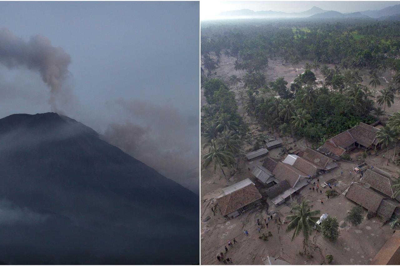 Indonezija: Erupcija vulkana