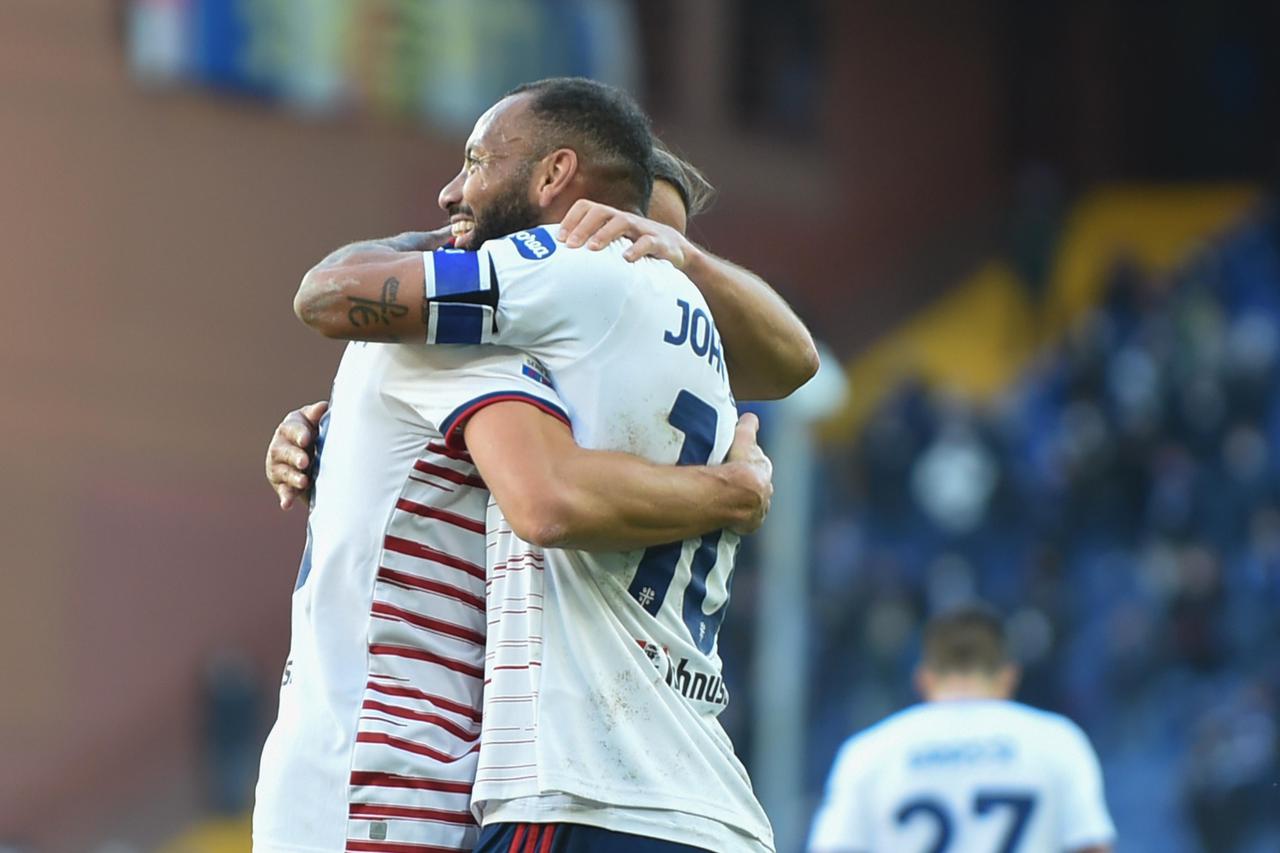 italian soccer Serie A match - UC Sampdoria vs Cagliari Calcio