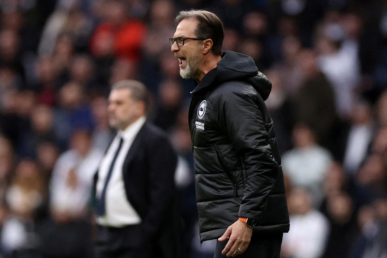 FILE PHOTO: Premier League - Tottenham Hotspur v Brighton & Hove Albion