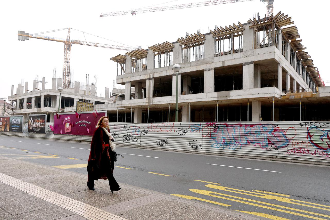 Zagreb: Radovi na novoj poslovnoj zgradi u Paromlinskoj dobro napreduju