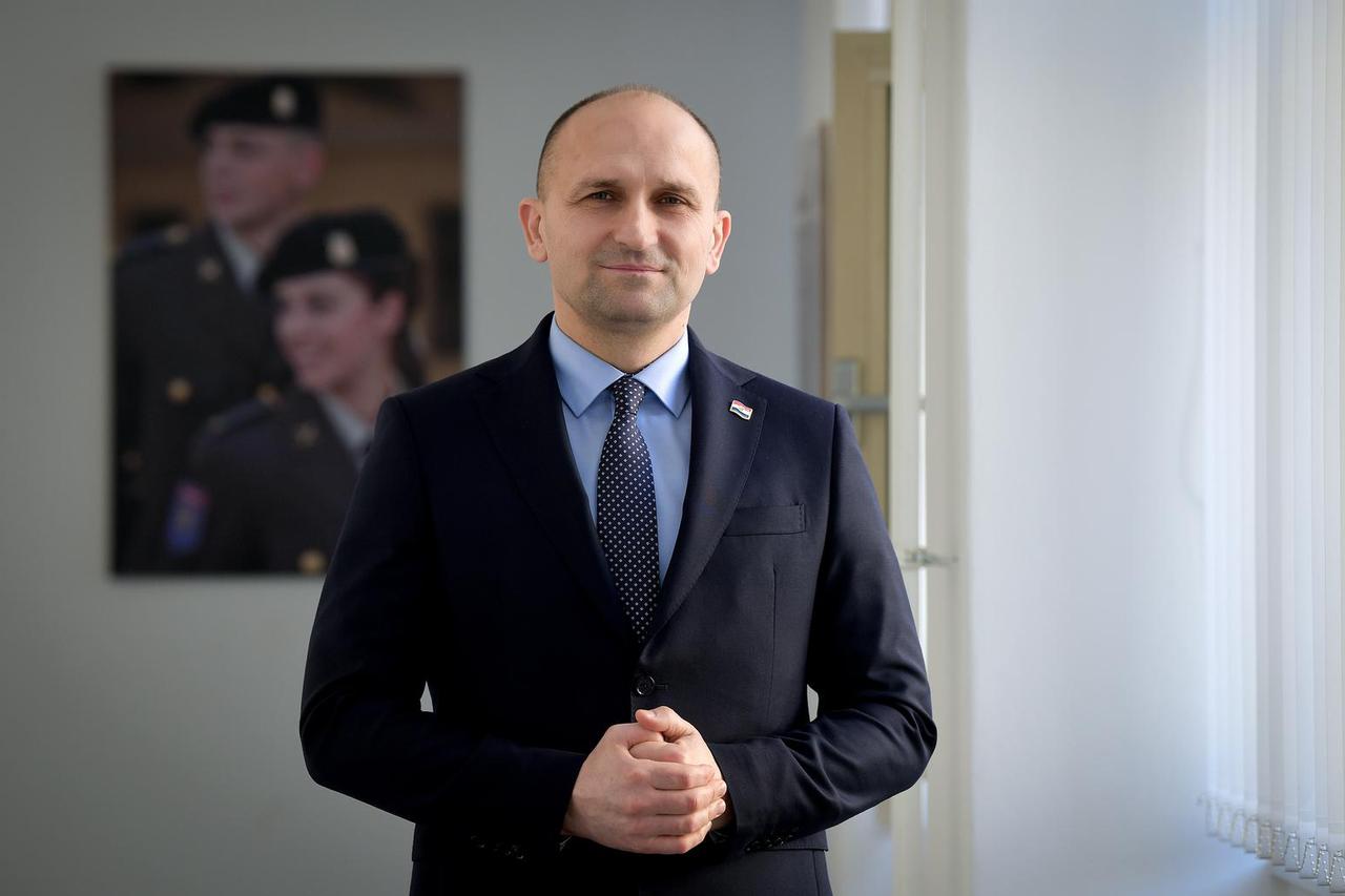Zagreb: Ministar obrane Ivan Anušić