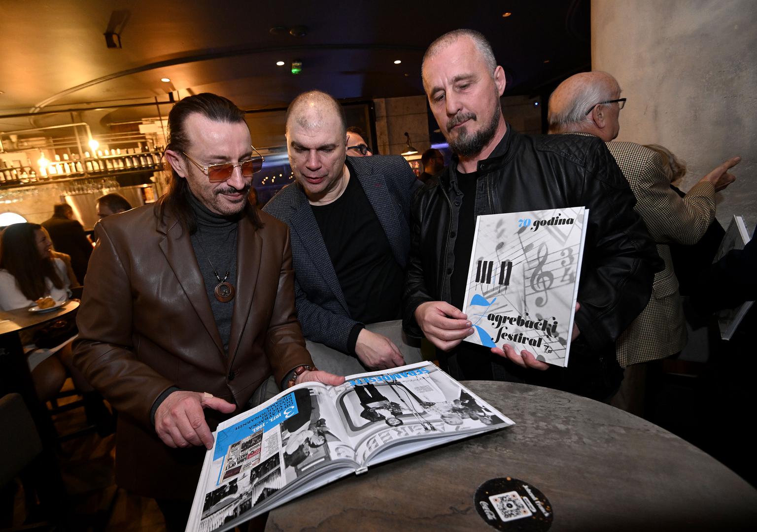15.03.2023., Zagreb - 70 godina Zagrebackog festivala, promocija monografije i dodjela posebnog priznanja Dragi Diklicu. Mladen Burnac Photo: Marko Lukunic/PIXSELL