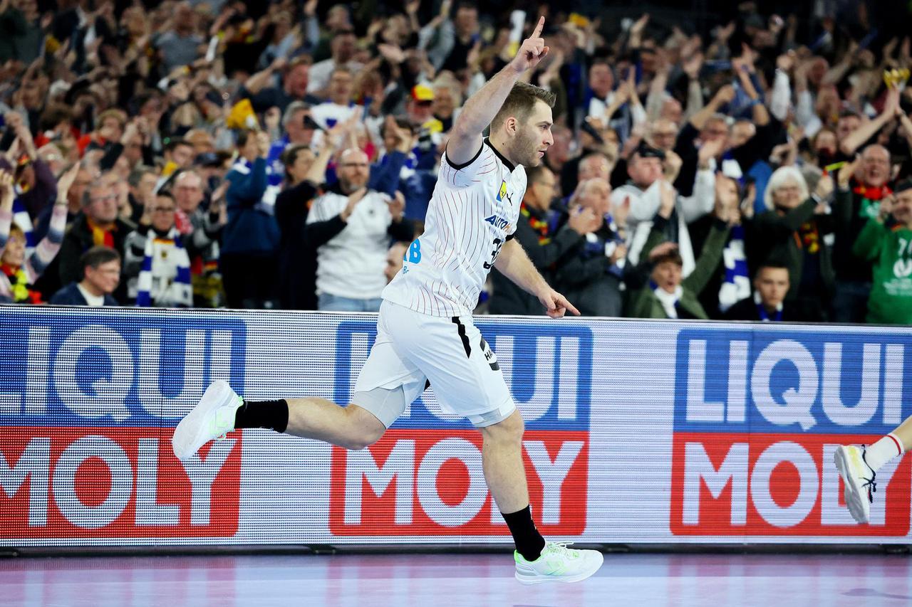 EHF 2024 Men's European Handball Championship - Preliminary Round - Group A - Germany v Switzerland