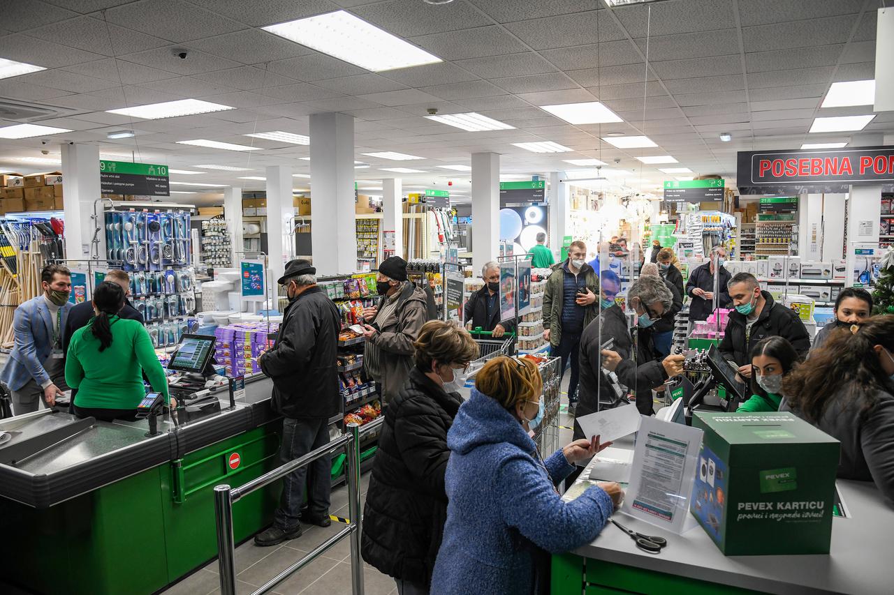 Novootvorena Pevex trgovina u Križevcima