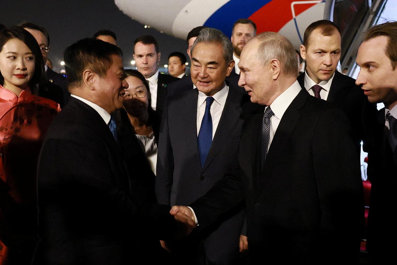 Russian President Putin visits China