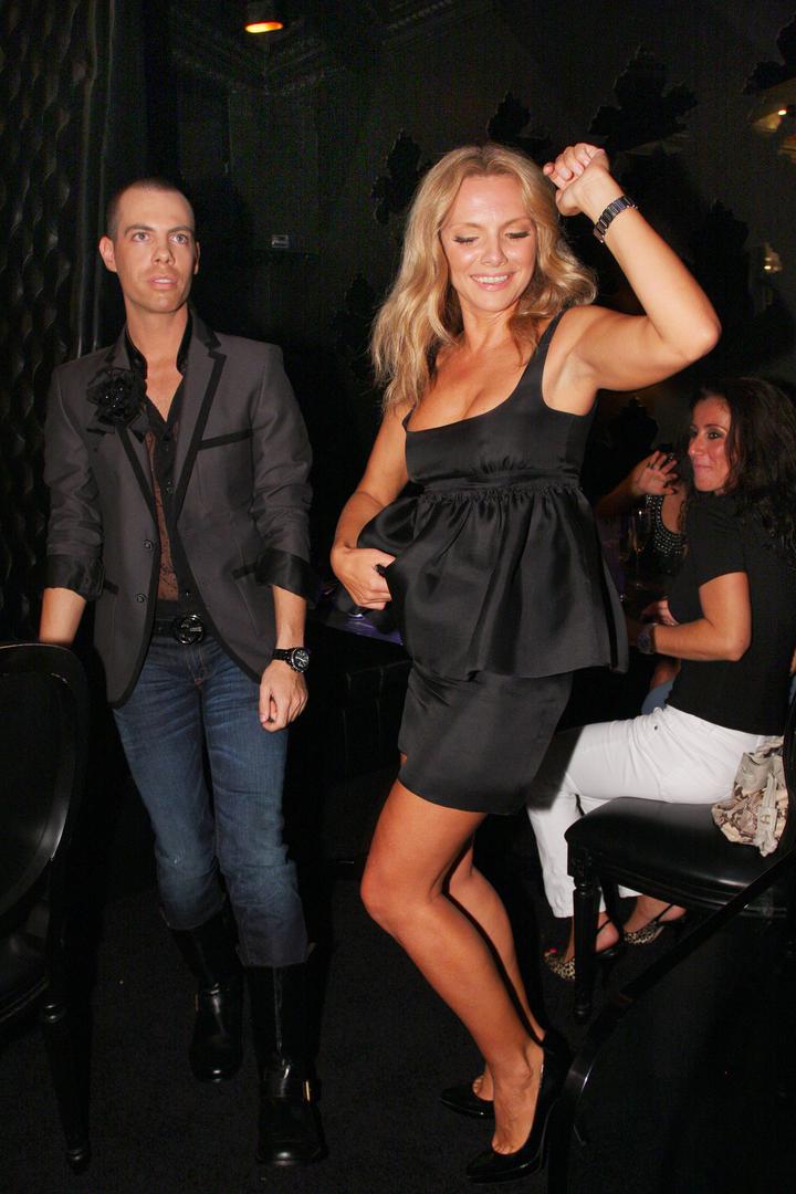 19.09.2009., Zagreb - Otvaranje sezone u zagrebackom klubu Hemingway na Tuskancu. Marko Grubnic i Vlatka Pokos u zanosnom plesu. rPhoto: Tomislav Miletic/24sata