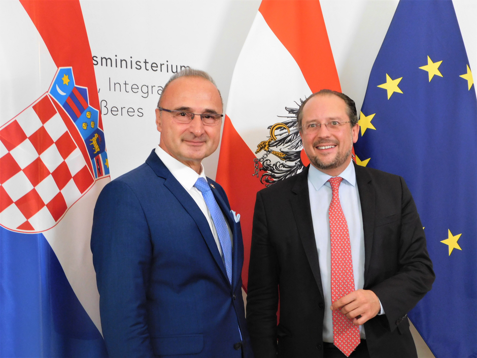 Gordan Grlić Radman i Alexander Schallenberg