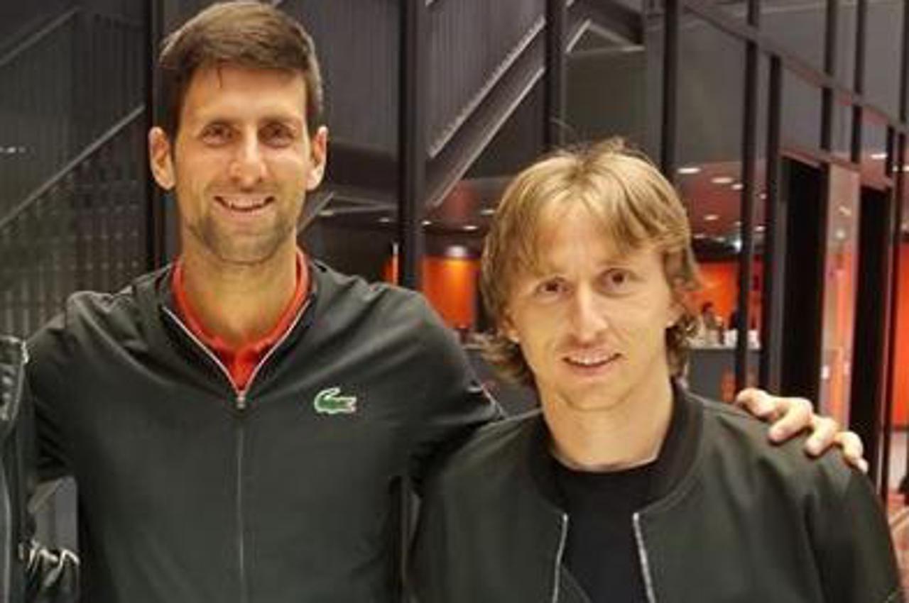 Novak Đoković, Luka Modrić i Keylor Navas