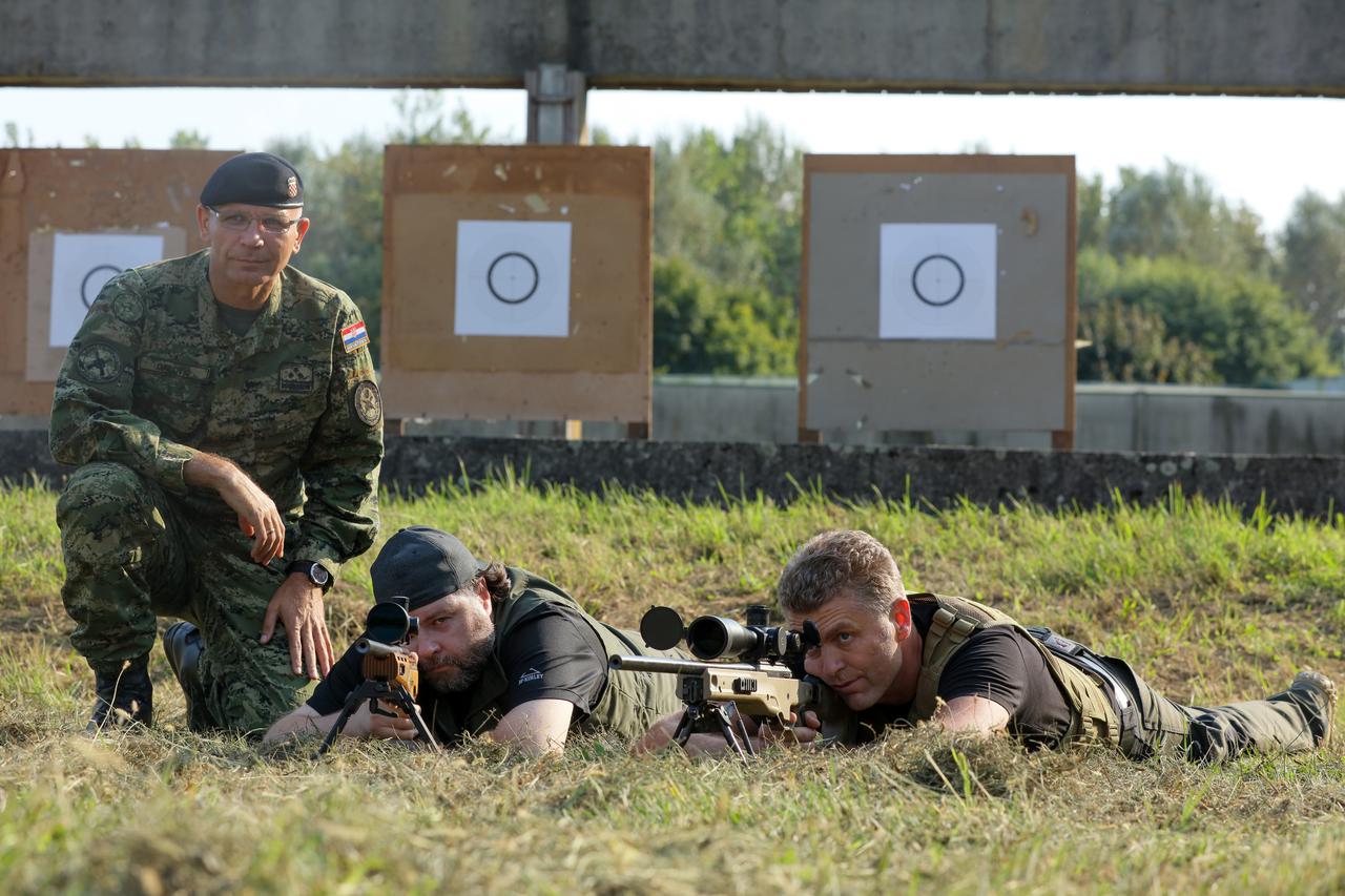 Vježba snajperista u Osijeku