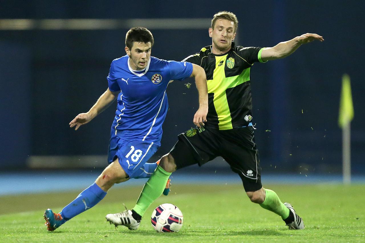 03.03.2015.,  Zagreb, stadion Maksimir - Hrvatski nogometni kup, cetvrtfinale, druga utakmica, GNK Dinamo -  NK Istra 1961.Domagoj Pavicic. Photo: Igor Kralj/PIXSELL