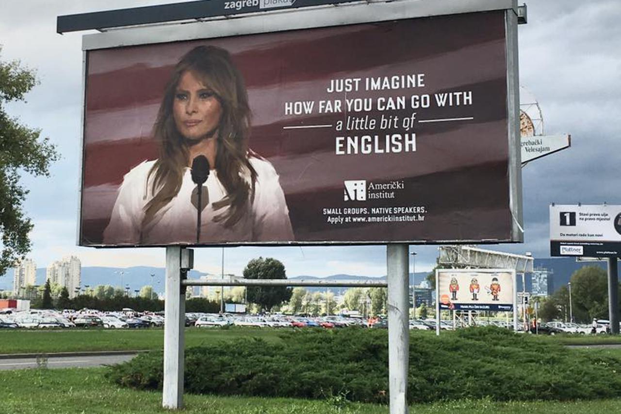 Plakat, Melania Trump