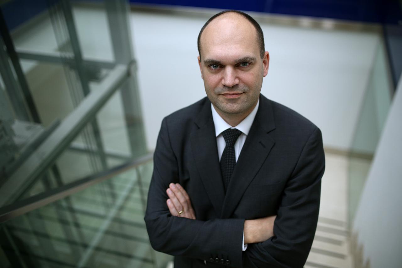 08.04.2015., Zagreb - Dejan Ficko, predsjednik Uprave Zagrebackog holdinga.  Photo: Anto Magzan/PIXSELL