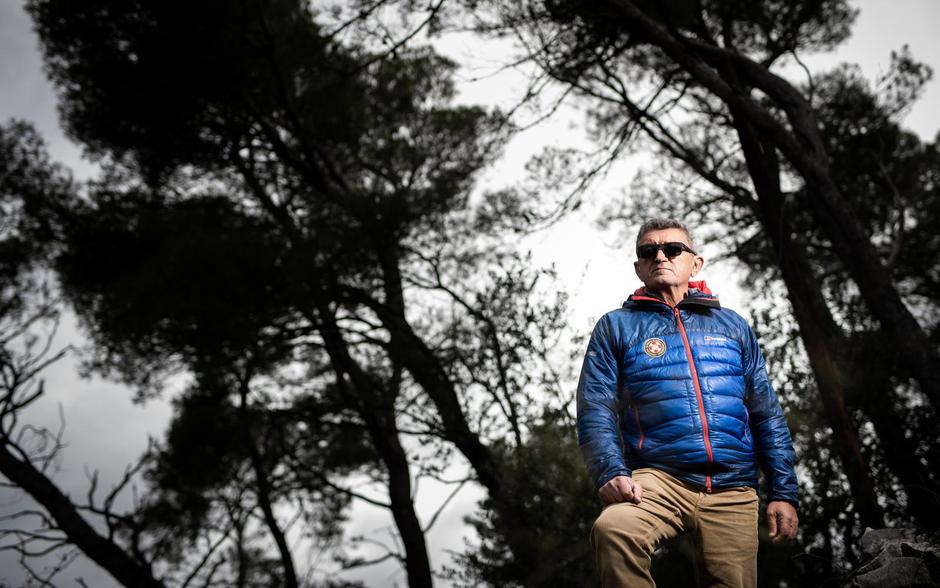 Alpinist Stipe Bozic