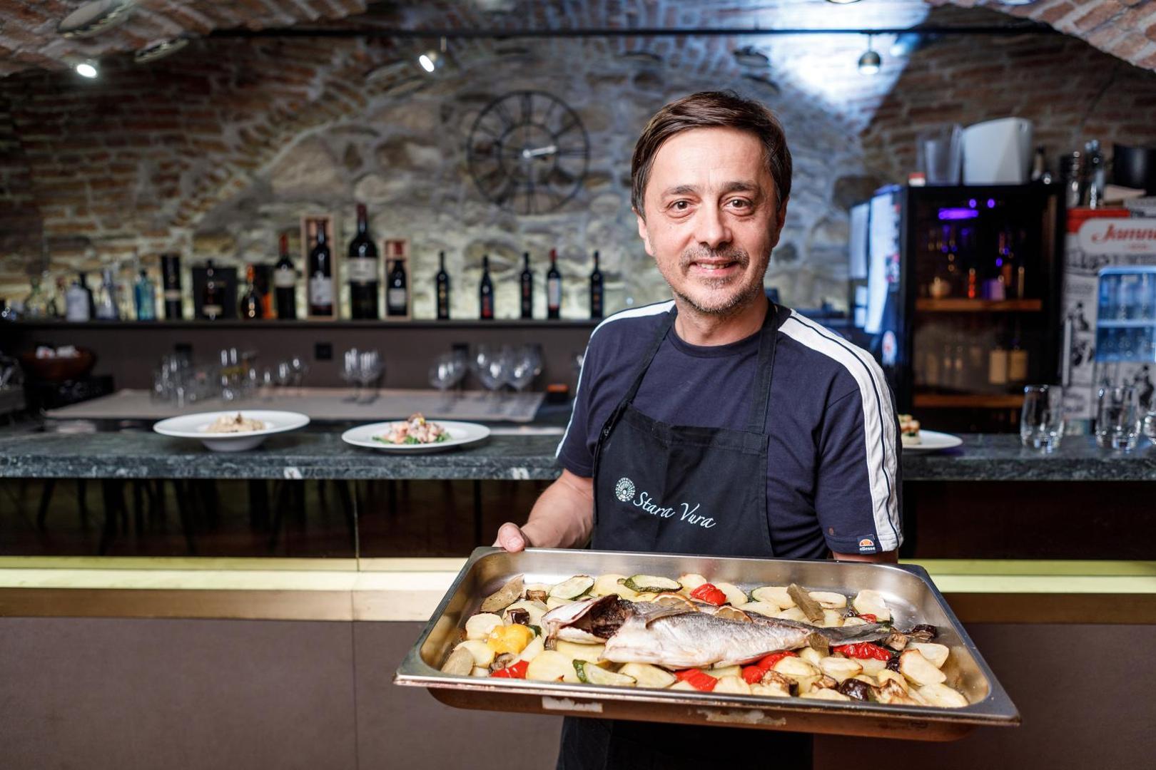 22.07.2020., Zagreb - Restoran Stara Vura u Opatickoj ulici. Tomislav Vuk, vlasnik restorana. 
Photo: Tomislav Miletic/PIXSELL