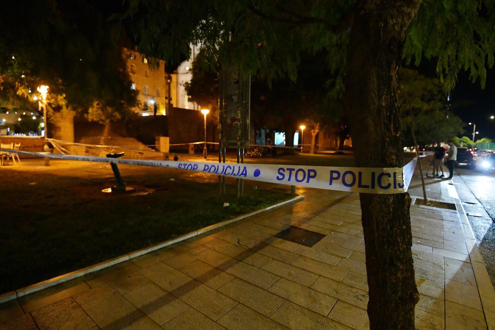 27.09.2025., Sibenik - Zena ozlijedjena pirotehnickim sredstvom na svadbi. Photo: Hrvoje Jelavic/PIXSELL