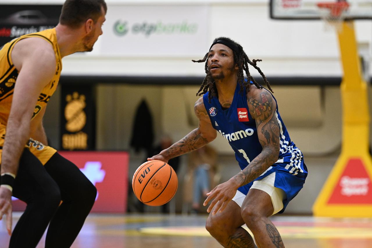 Split: Susret 22. kola prvenstva Hrvatske između KK Split i KK Dinamo