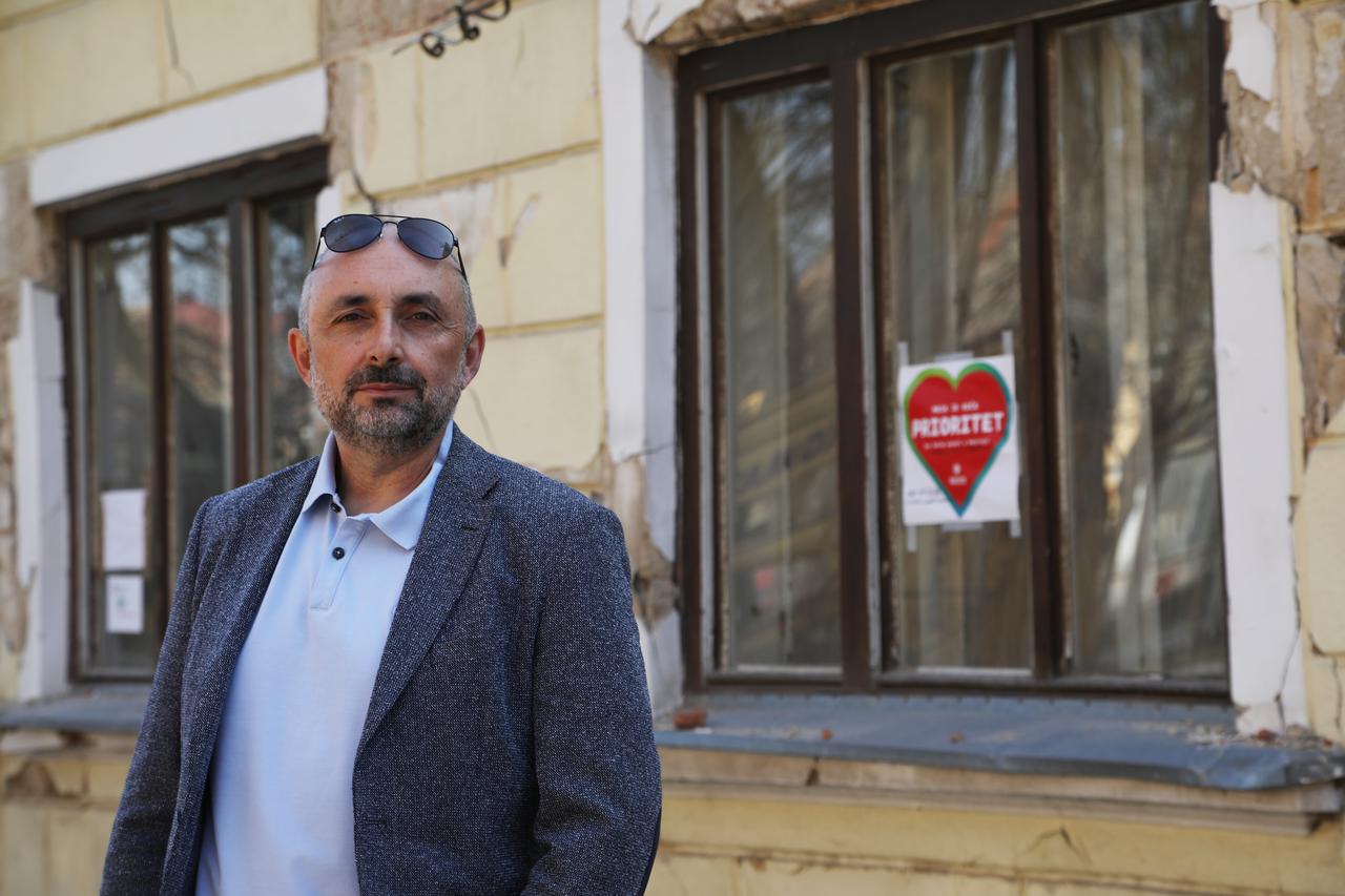 Jasenko Krovinović, kandidat za gradonačelnika Petrinje