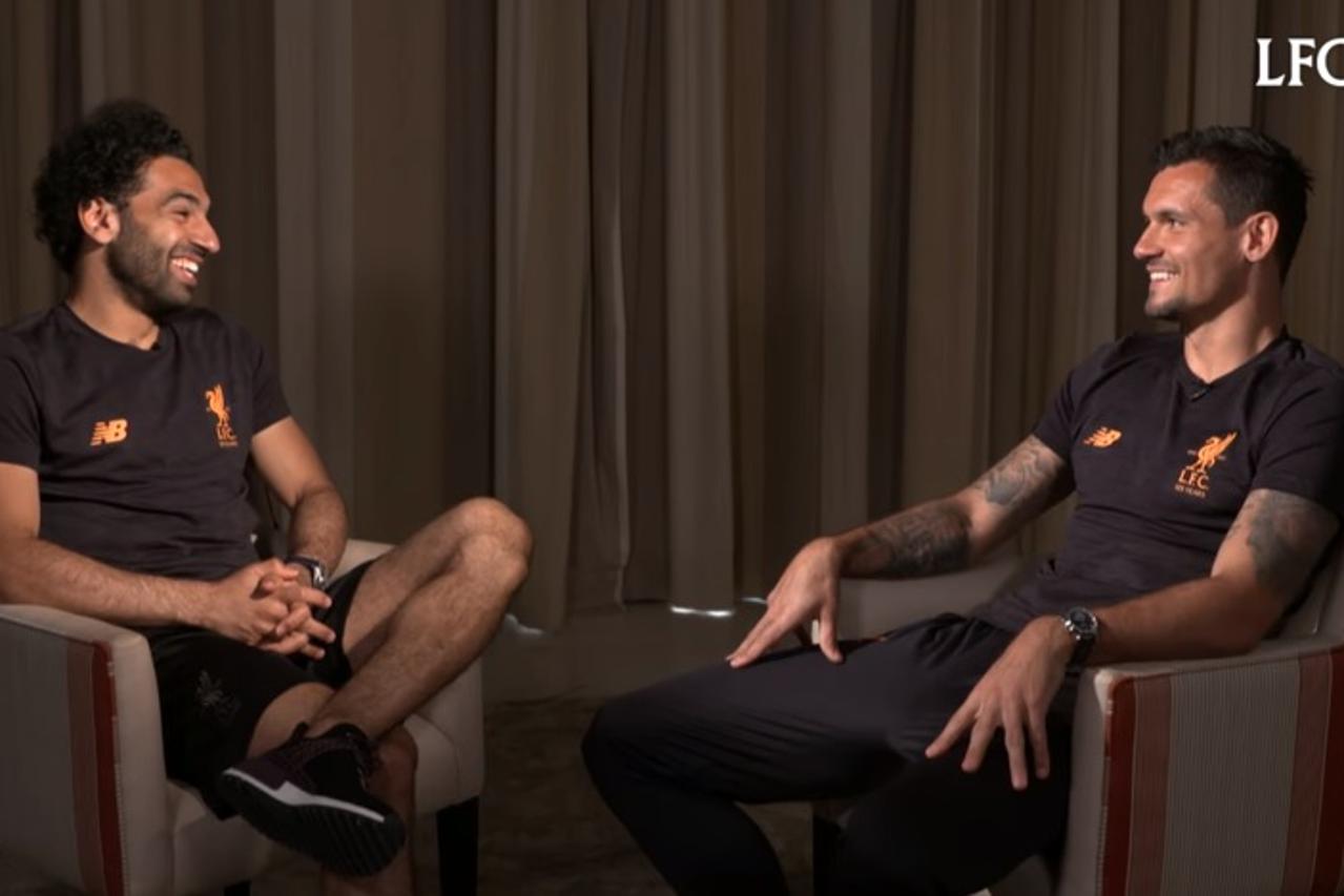 Dejan Lovren i Mohamed Salah