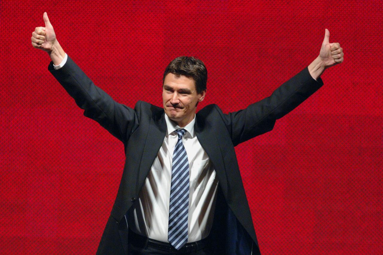 \'unutrasnja.....zagreb.....08.09.2007. dom sportova - konvencija sdp-a/ milanovic snimio: marko lukunic\'