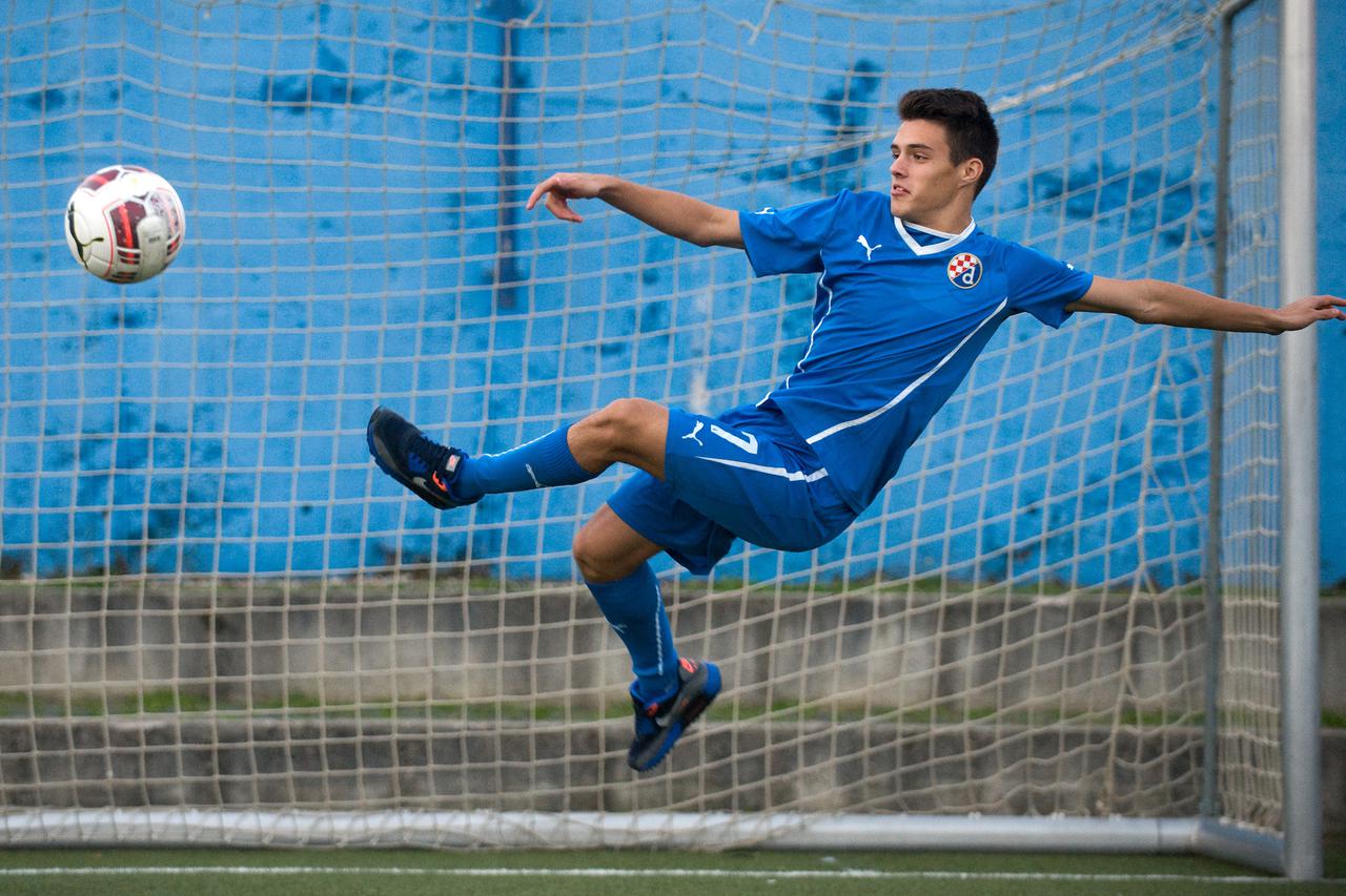 28.10.2014., Zagreb - Mladi igrac GNK Dinamo Josip Brekalo.  Photo: Daniel Kasap/PIXSELL