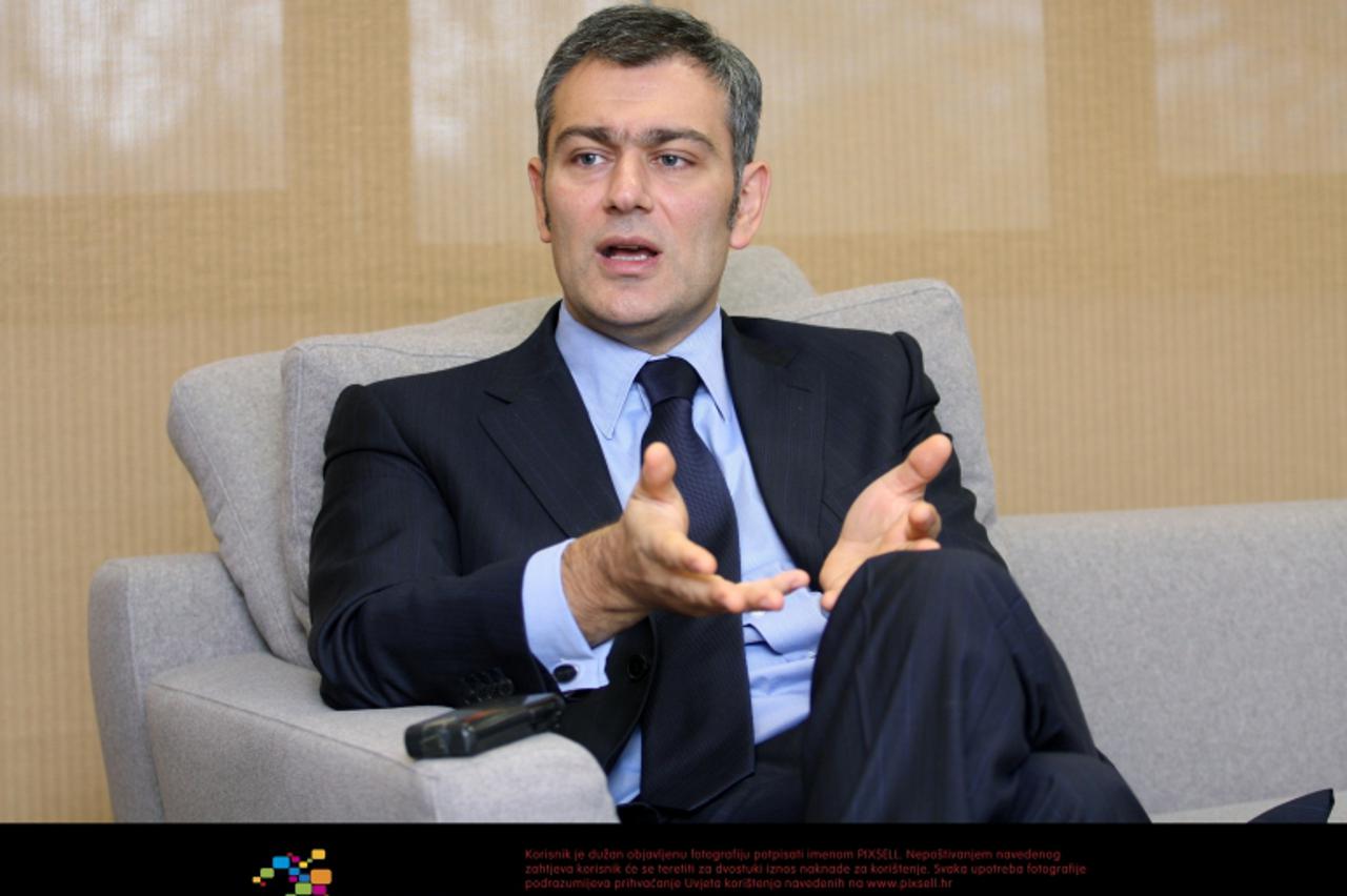 '08.12.2009., Zagreb - Emil Tedeschi, predsjednik Uprave i vecinski vlasnik Atlantic grupe. Photo: Tatjana Tadic/Poslovni dnevnik/PIXSELL'
