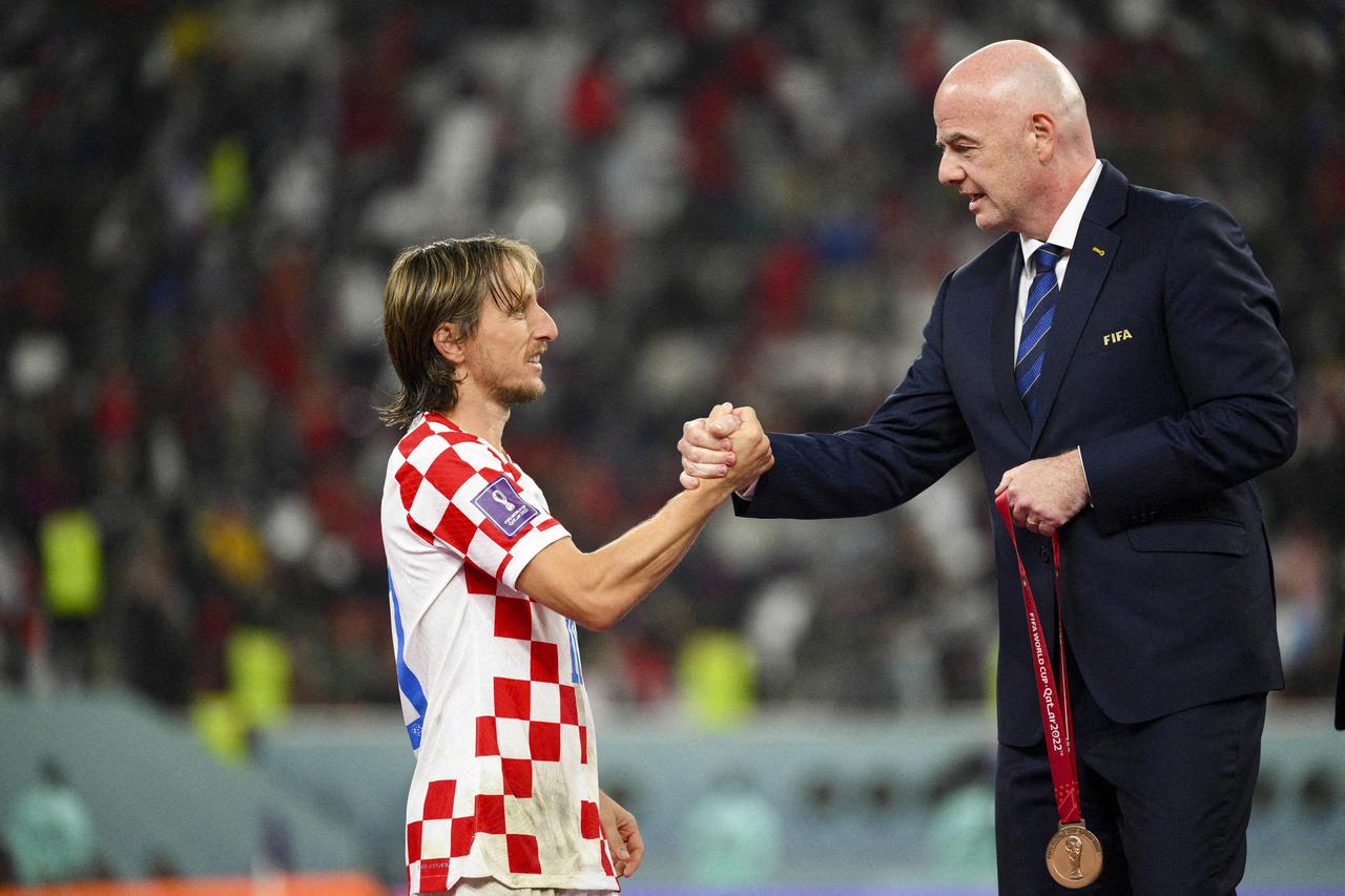 La Croatie remporte la petite finale face au Maroc (2-1) lors de la Coupe du Monde 2022 au Qatar (FIFA World Cup Qatar 2022)