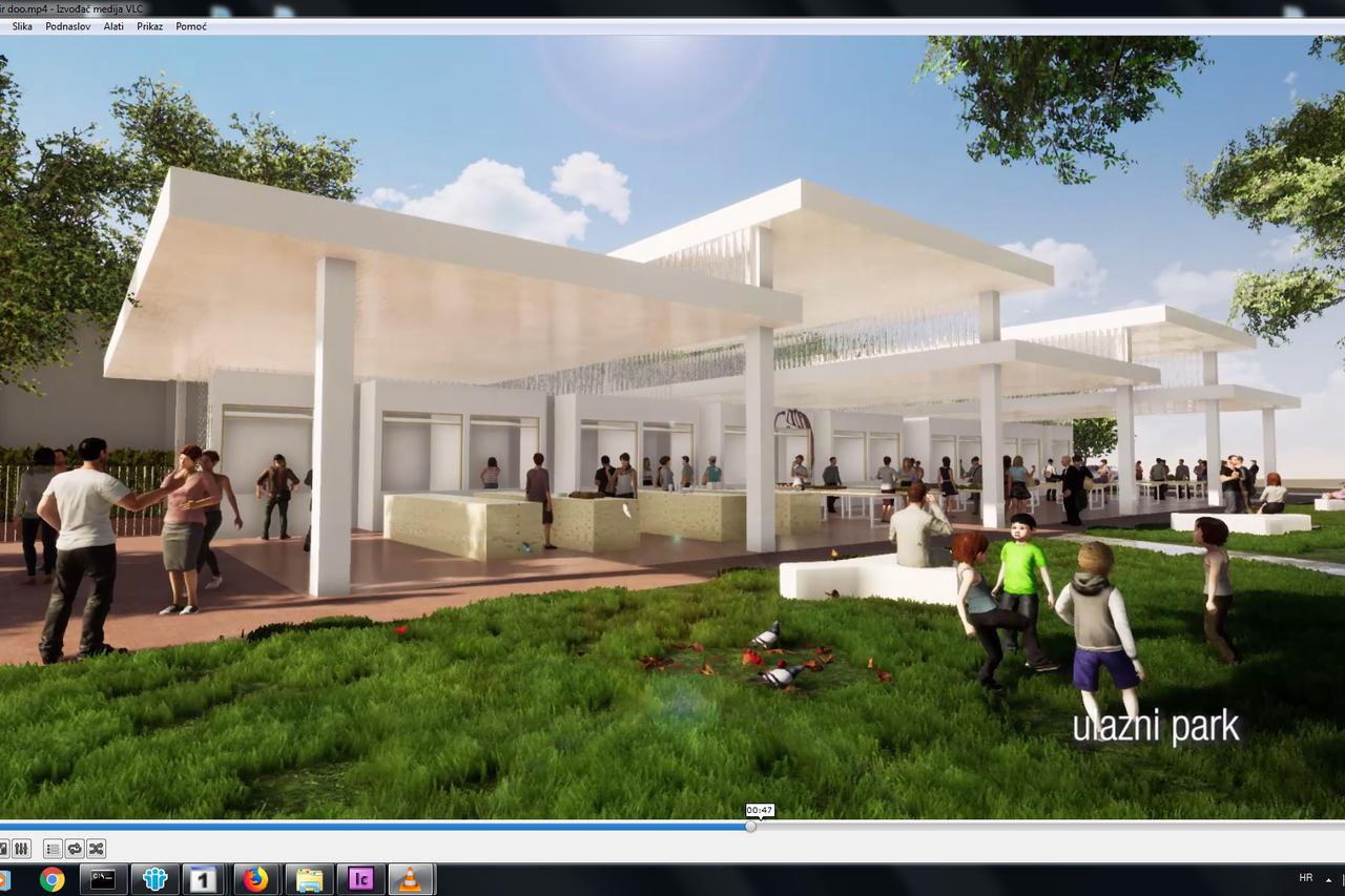 Obnova tržnice Vrapče