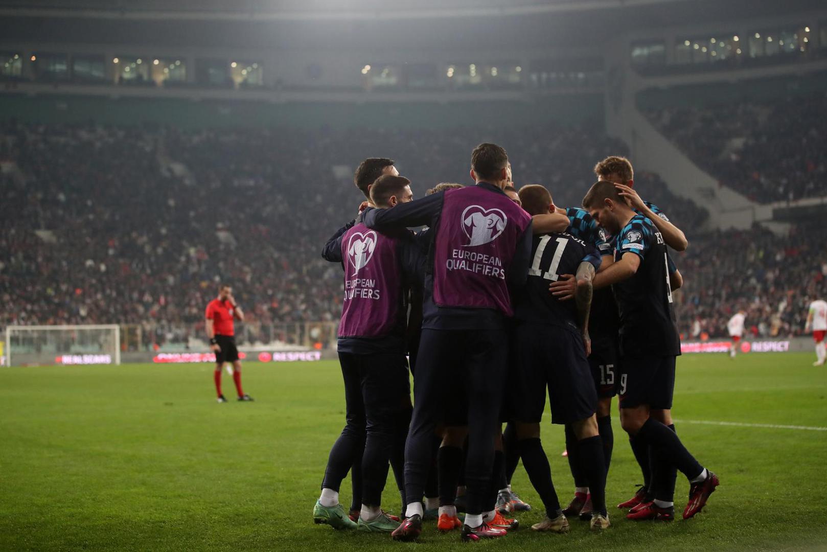 28.03.2023., stadion Timsah Arena, Bursa, Turska - Kvalifikacije za Europsko prvenstvo 2024. godine, skupina D, 2 kolo, Turska - Hrvatska. Photo: Slavko Midzor/PIXSELL