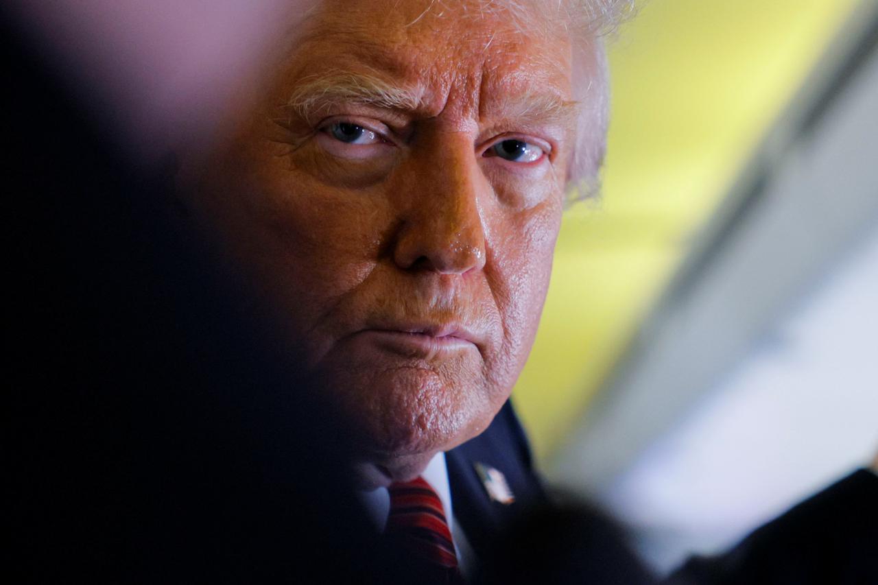 U.S. President Trump travels to Qatar