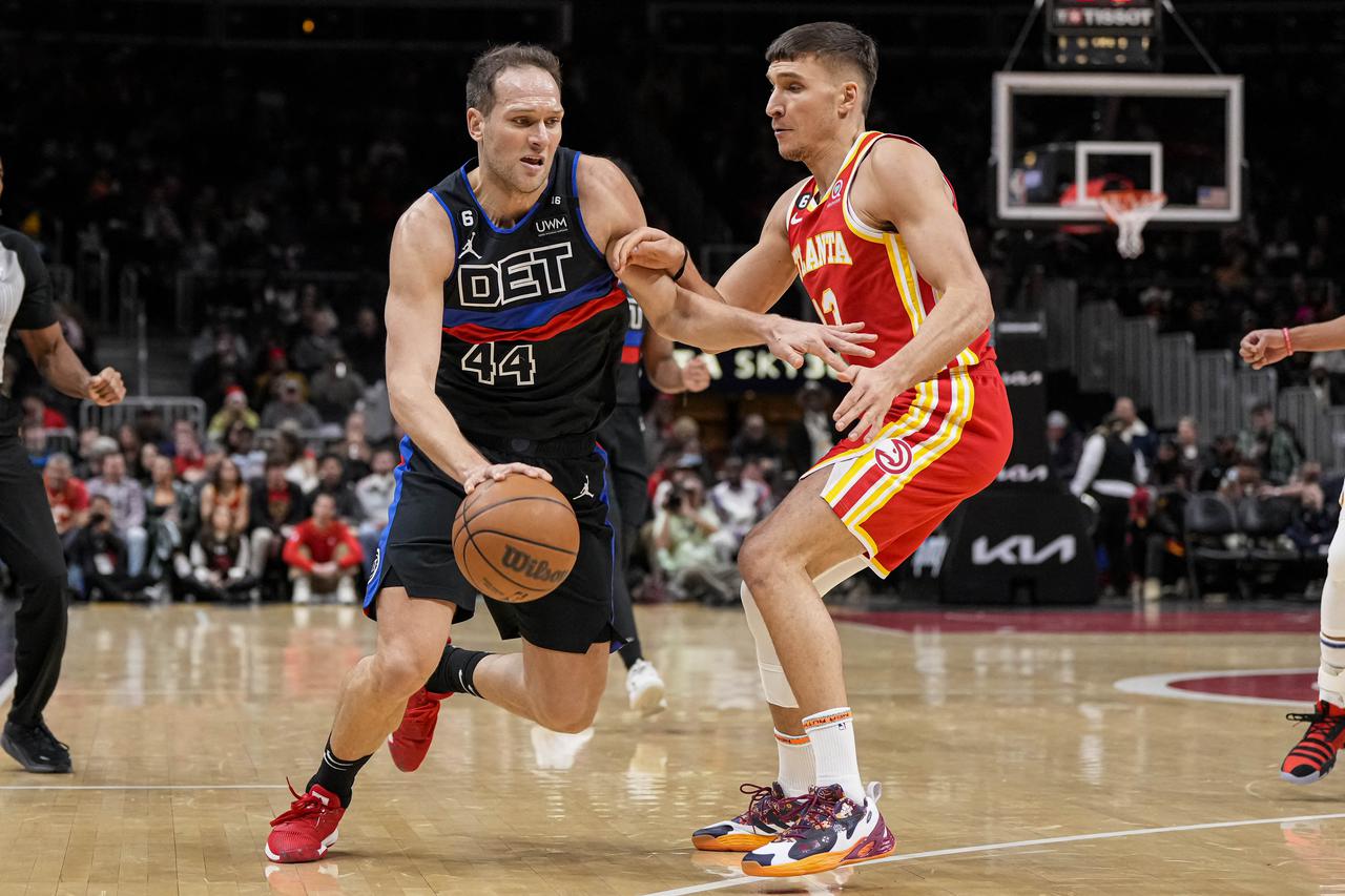 NBA: Detroit Pistons at Atlanta Hawks
