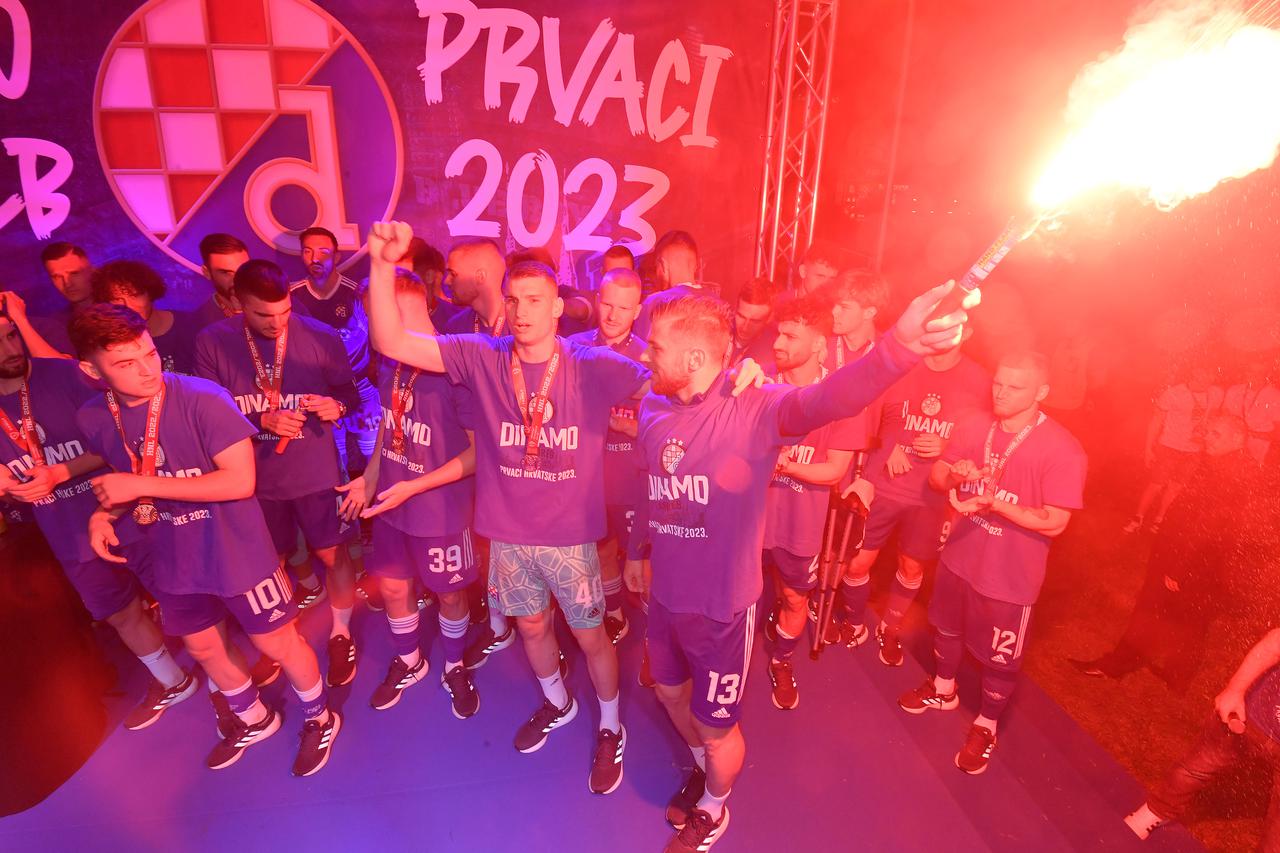 Zagreb: Slavlje Modrih nastavlja se u fan zoni 