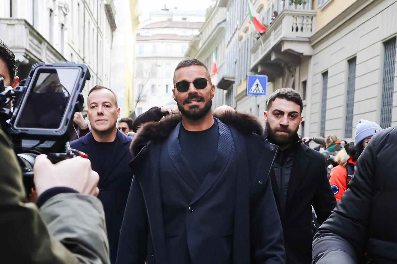 Milan, Milan Fashion Week Men's Fall/Winter 2026/2027 - Giorgio Armani Fashion Show - Guest Arrivals