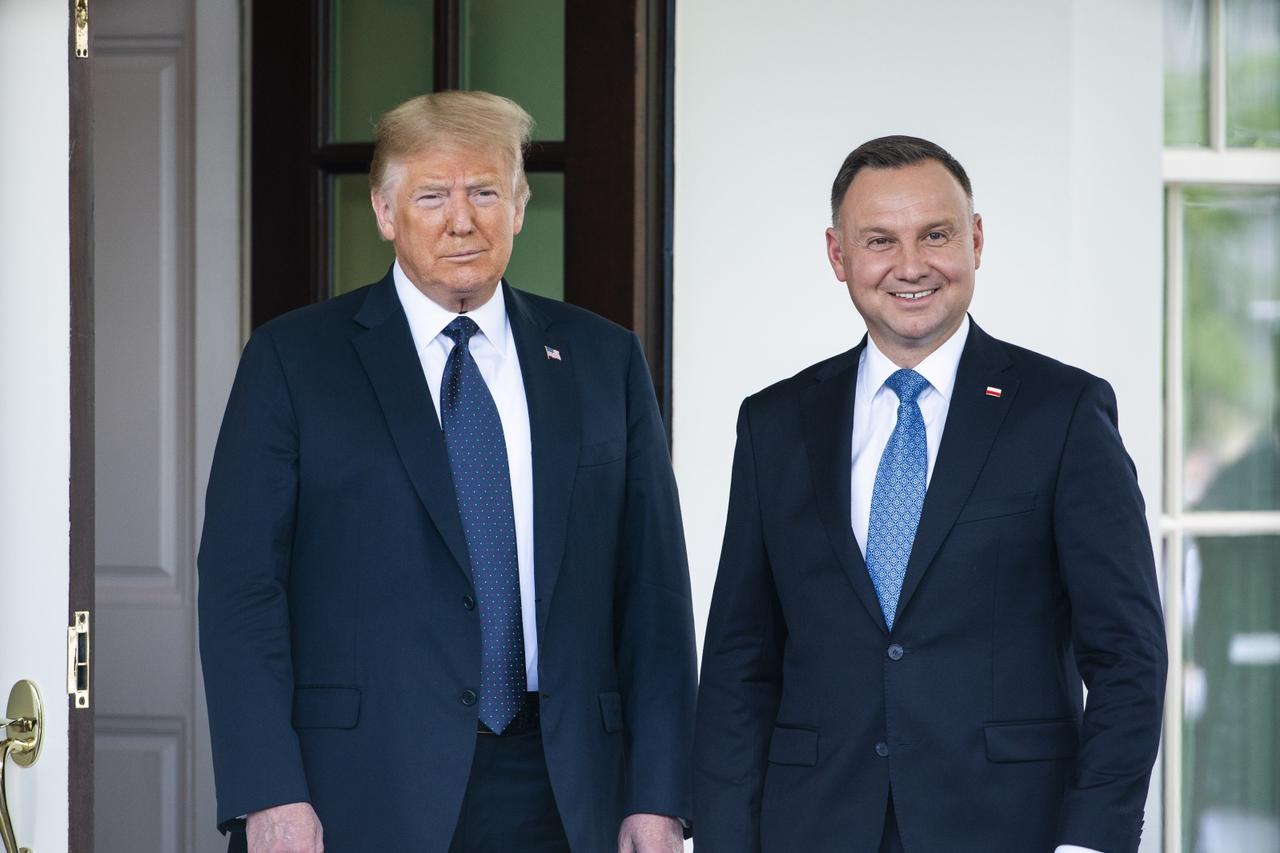 Trump and Polish President Duda hold joint press conference at White House