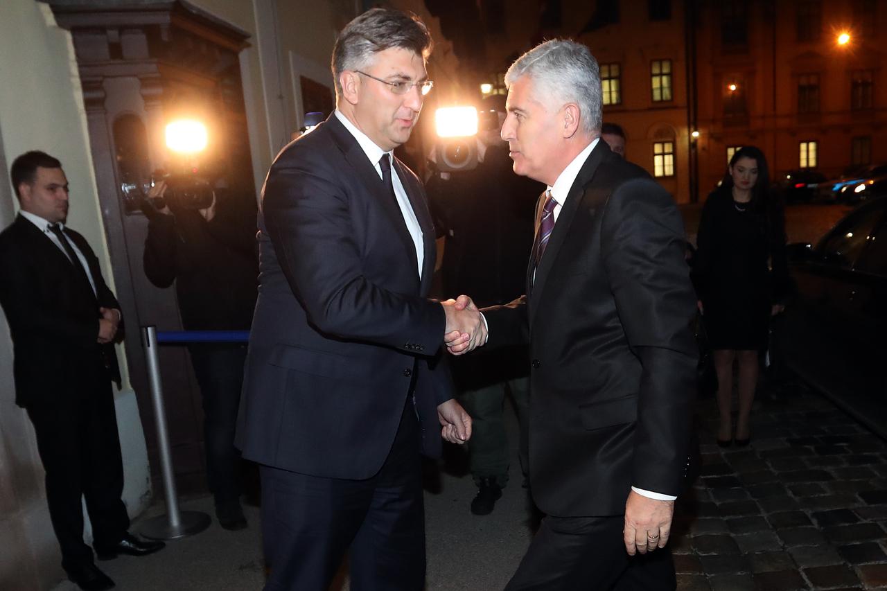 Andrej Plenković, Dragan Čović