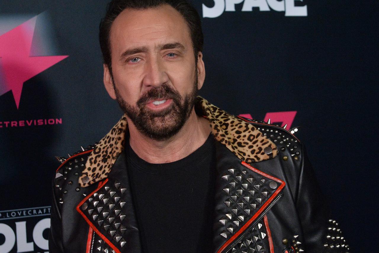 Nicolas Cage attends the "Color Out of Space" premiere in Los Angeles