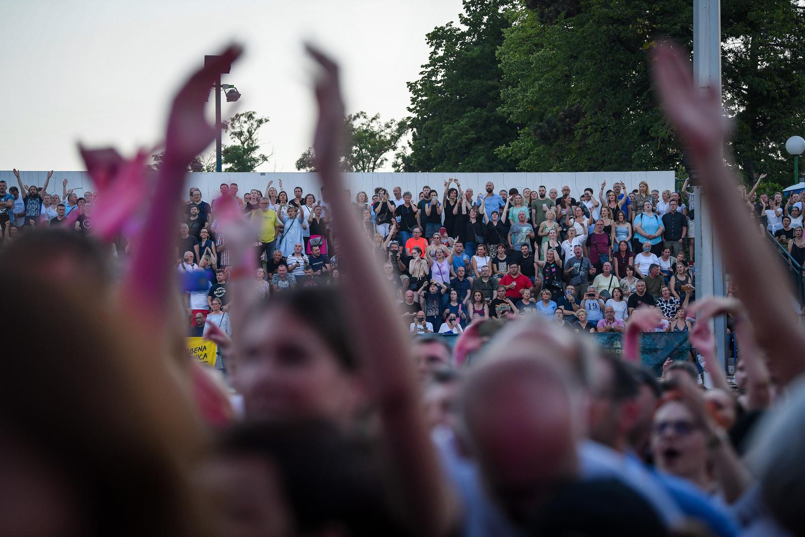 30.06.2022., Zagreb - Grupa Simple Minds nastupila na Salati. Photo: Josip Regovic/PIXSELL