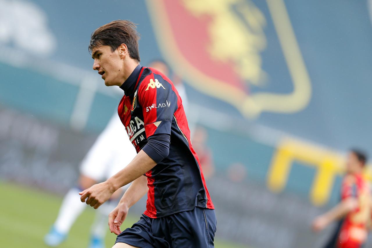 Italian football Serie A match - Genoa CFC vs Atalanta BC