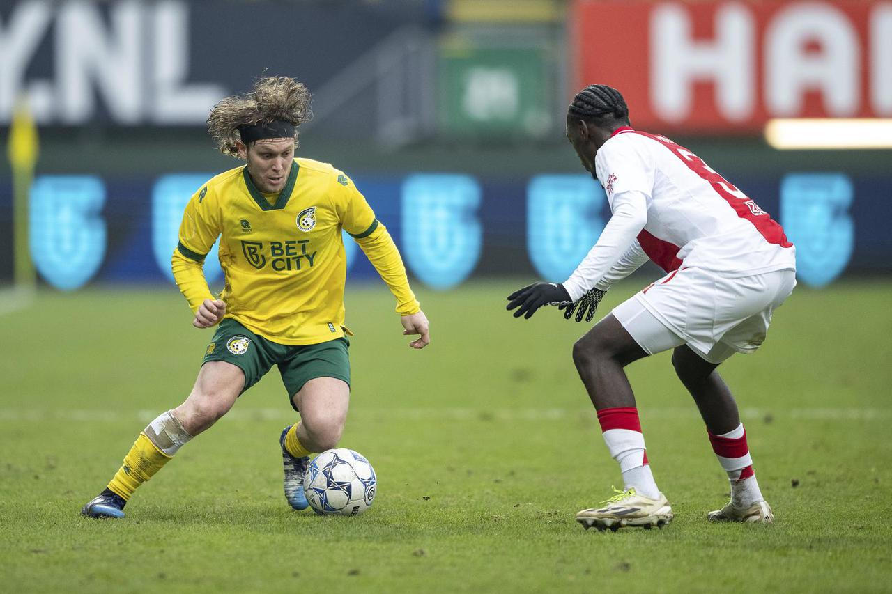 Fortuna Sittard vs. Ajax Amsterdam, Fussball, Eredivisie, 22. Spieltag, Saison 2024/2025, 09.02.2025