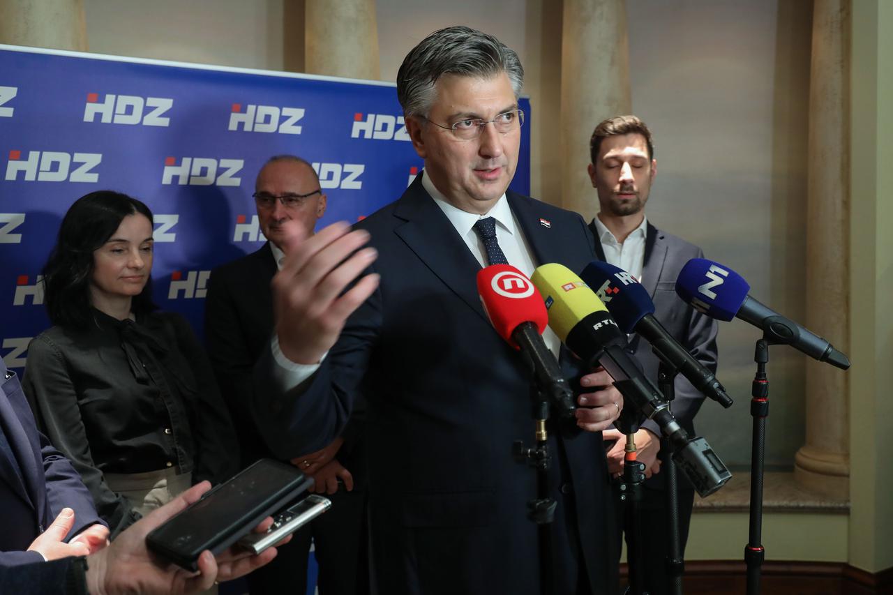 Zagreb: Andrej Plenković sudjelovao je na XVII. Općem Saboru Mladeži Hrvatske demokratske zajednice