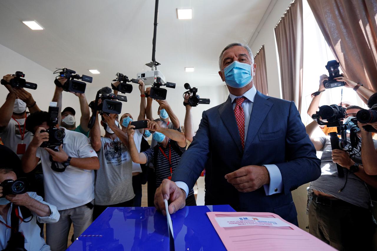 General election in Podgorica, Montenegro