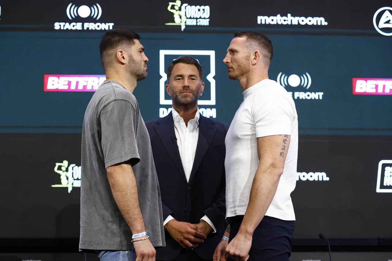 Anthony Joshua and Robert Helenius Press Conference