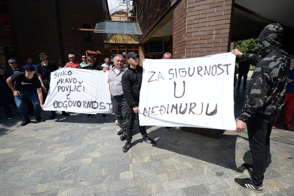 Prosvjed u Čakovcu