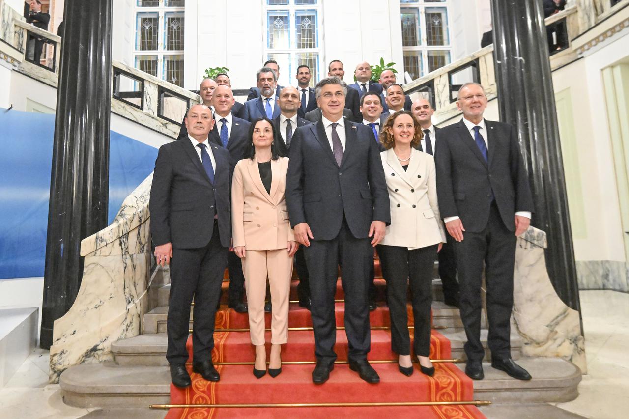 Zagreb: Članovi nove Vlade Republike Hrvatske