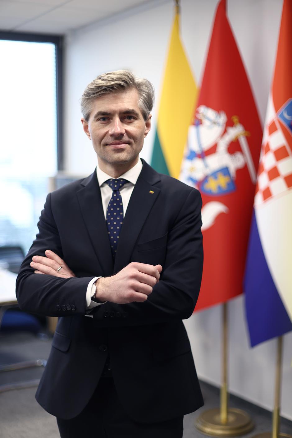 Zagreb: Ksutis Budrys, ministar vanjskih poslova Republike Litve