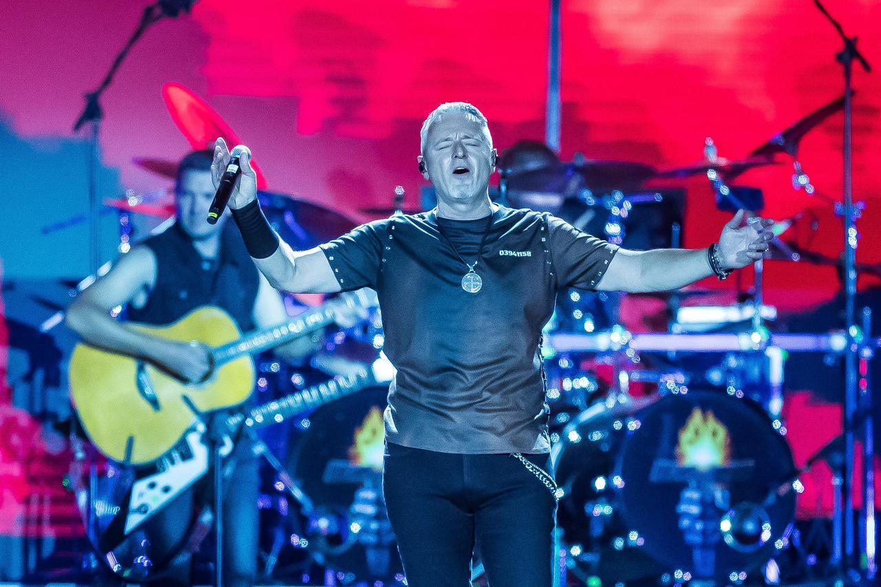 Veliki koncert Marka Perkovića Thompsona u Sinju