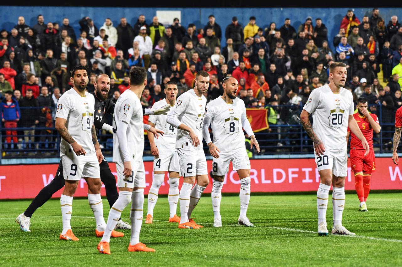 Srbija pobijedila Crnu Goru, Dušan Vlahović dvostruki strijelac u Podgorici