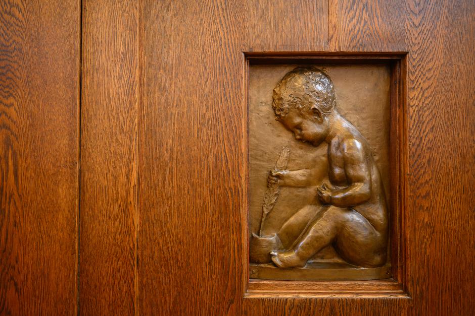 Zagreb: Interijer velike čitaonice u Hrvatskom državnom arhivu