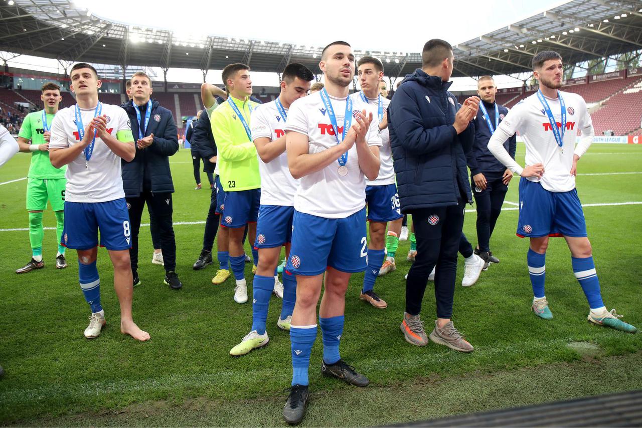 Ženeva: Razočarani igrači Hajduka nakon izgubljene utakmice rezultatom 5:0
