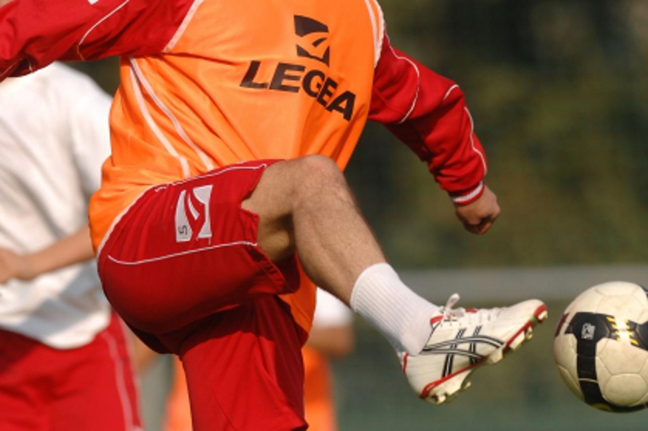 \'21.09.2009.....Zagreb...spo.....Zagrebovo igraliste u Veslackoj ulici.Krunoslav Lovrek prikljucio se Zagrebovoj momcadi na prvi trening kao novo pojacanje kluba.Photo:Marko Prpic/Vecernji list\'