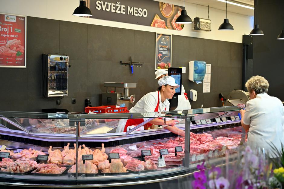 KTC supermarket u centru Križevaca